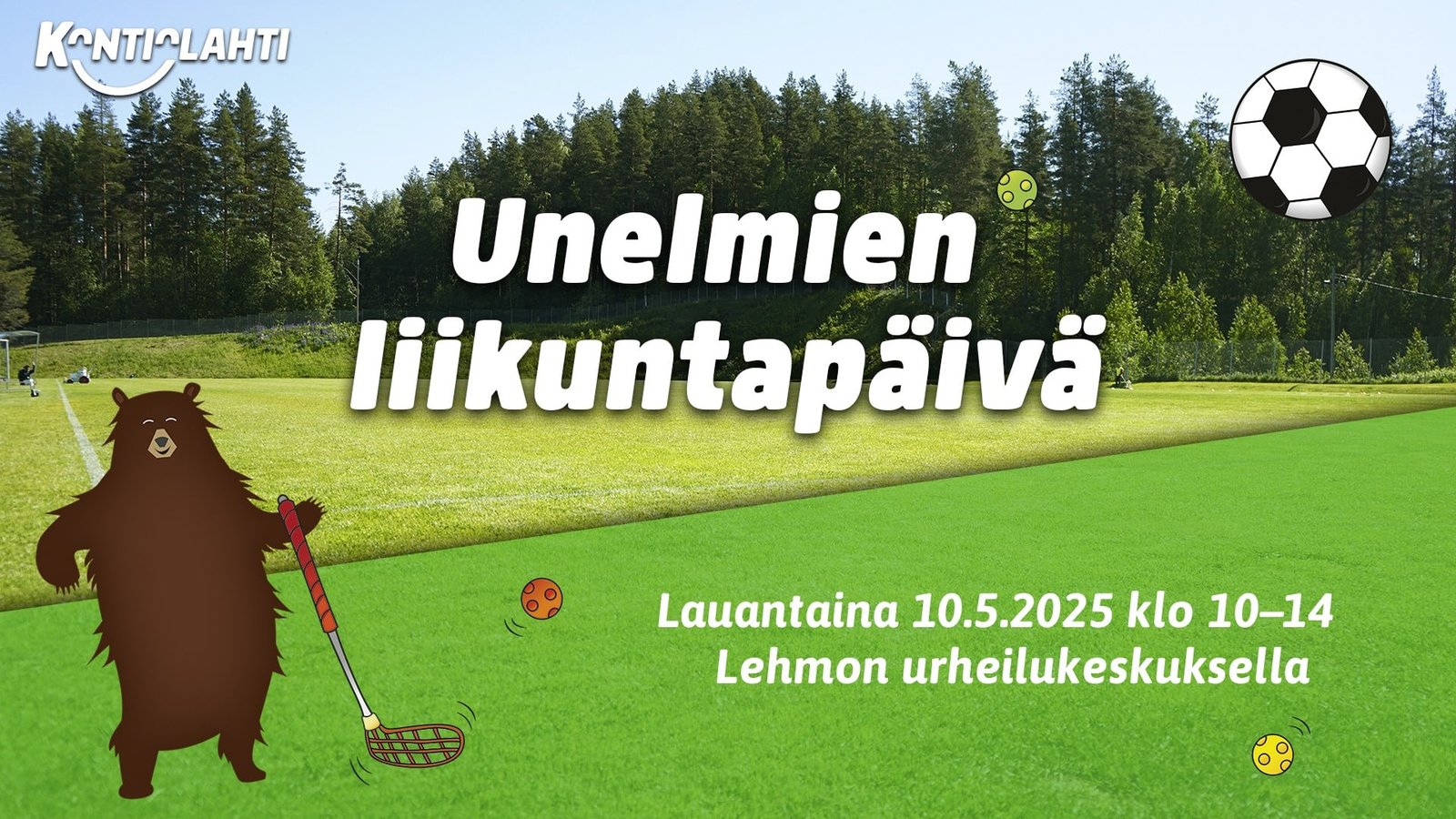 Kipinäjänis mukana unelmien liikuntapäivässä
